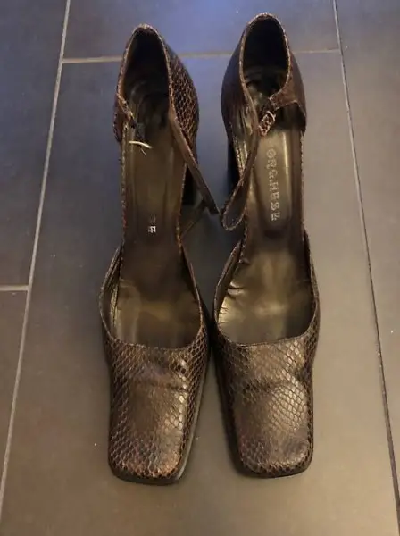 Lederpumps Gr 39 braun