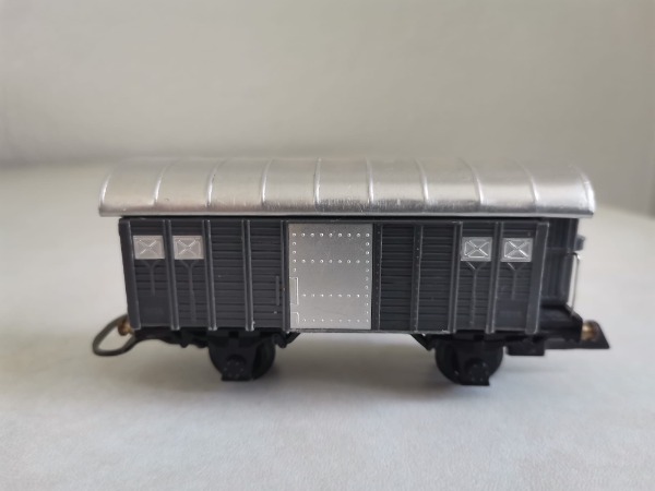 WESA Güterw. mit Bremserh. SBB Typ grau 2 St, ohne Schachtel