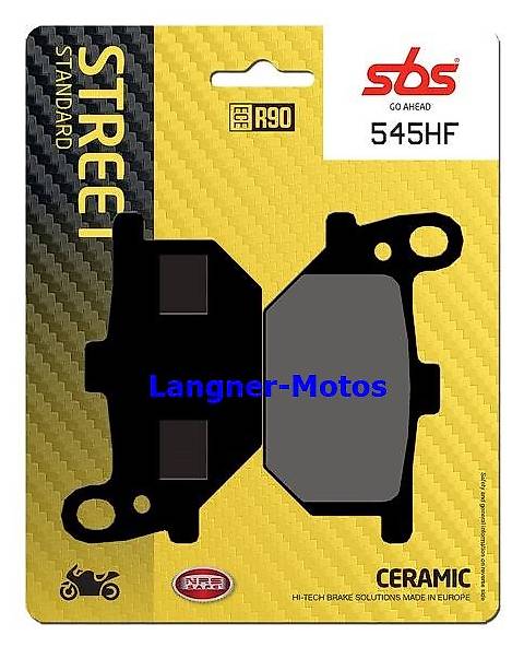 bremsbelag sbs 545 hf yamaha rd dx 250, xs 400-850, xs 650 x