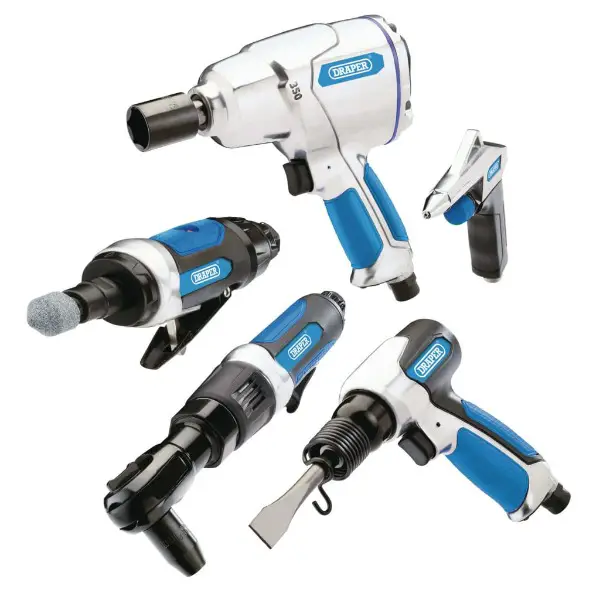  Draper Tools 50-tlg. Druckluftwerkzeug-Set