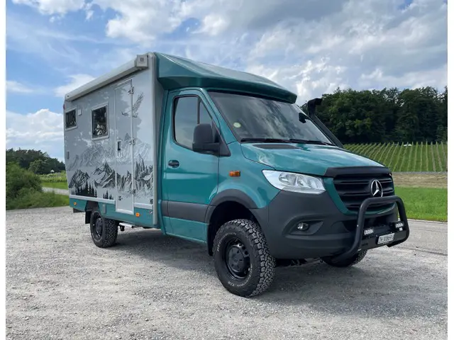 mercedes-benz, bimobil ex 366, wohnmobil / wohnwagen