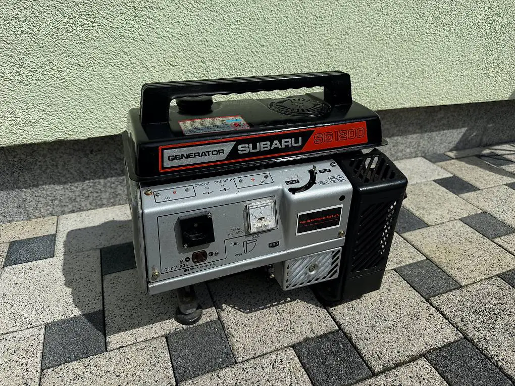 Stromerzeuger Generator Notstromaggregat Subaru SG 1200