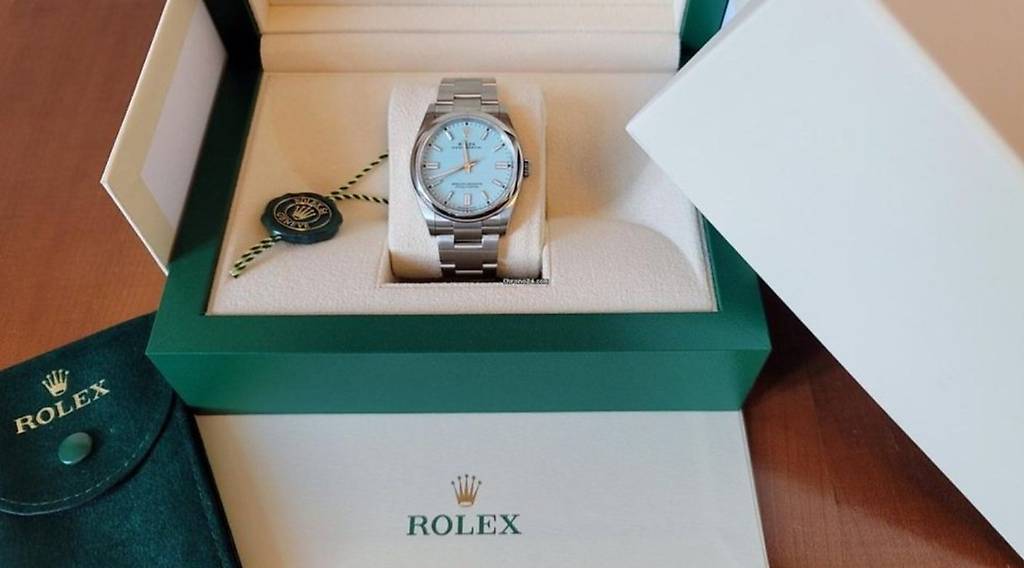 Rolex Oyster Perpetual 36mm Tiffany Ref. 126000 Ungetragen