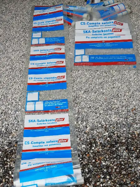 housse de rangement CFF Crédit Suisse pour skis