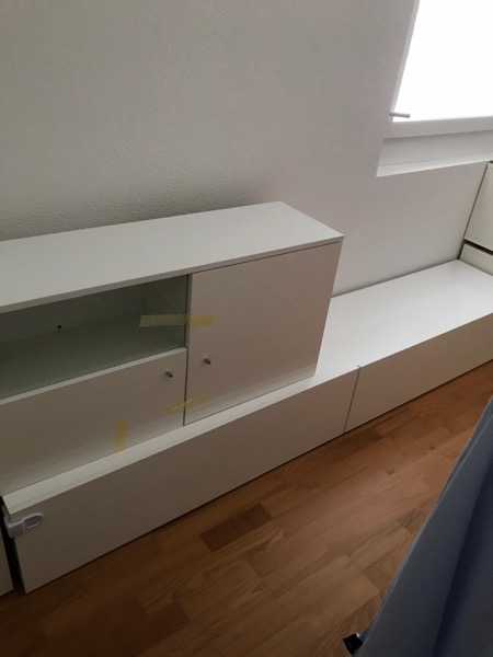 Schöne Wohnwand 6-teilig