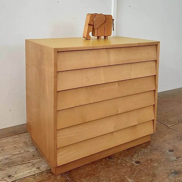 Ahorn Kommode Schubladenmöbel 50er Jahre