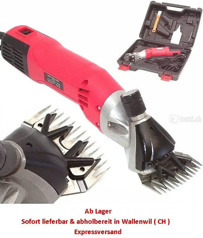  NEU Schaf Schermaschine 500W Schafschere inkl. Koffer