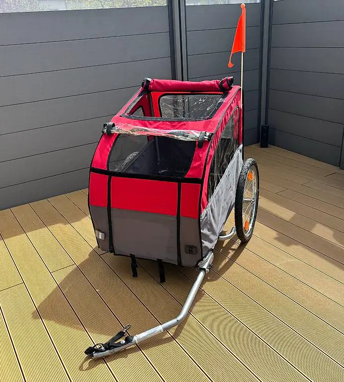 Fahrradanhänger für Hunde