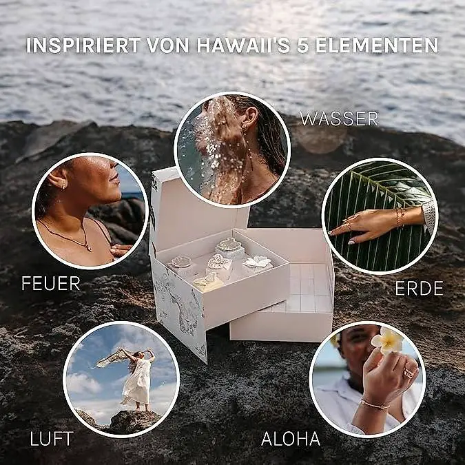 Schmuck-Adventskalender 2024 25 Schmuckstücke in Roségold