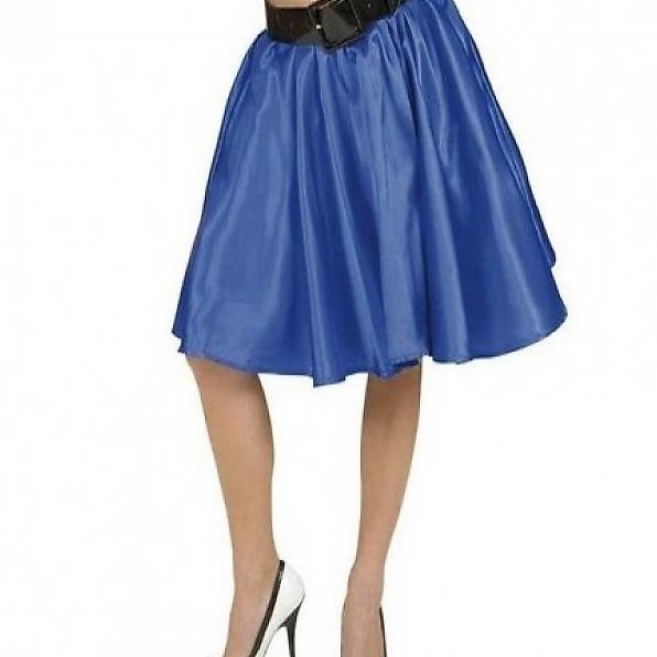 50er Jahre Rock"n"Roll Jupe aus Satin