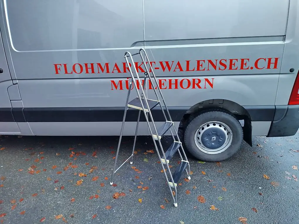 Vintage SCAB Haushalt Leiter Bock Leiter mit 4 Tritt