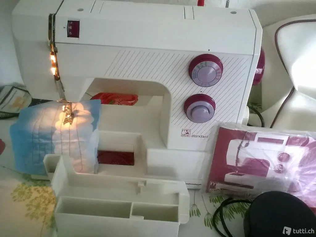 Nähmaschine Mio; star standard mit Bedienungsanleitung