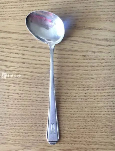 Cucchiaino pappa argento 835