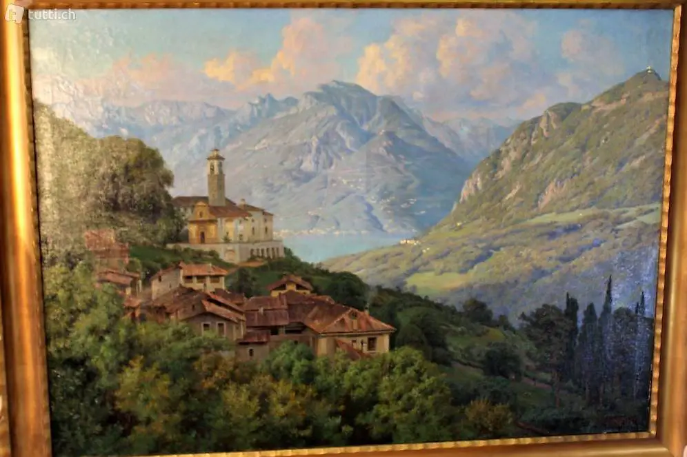  Gemälde Öl auf Leinwand (xxl) . Franz Holper 1912.