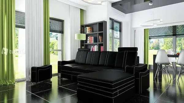  LEDERSOFA ECKSOFA FRANCO L
