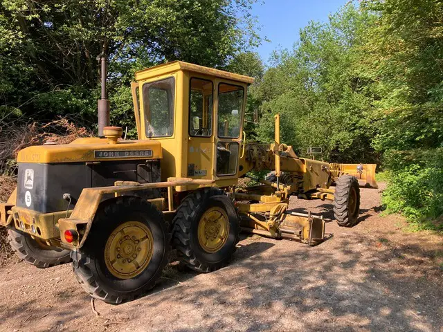 john deere, jd570 a, grader