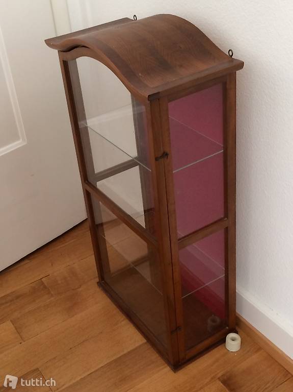 Glasvitrine zum Aufhängen