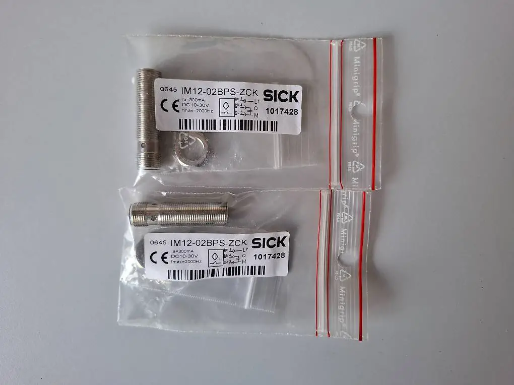 SICK IM12-02BPS-ZC1 Induktiver Näherungssensor? 2 Stück