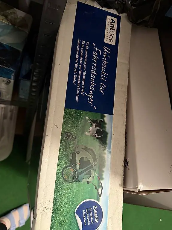 Fahrradanhänger für Hund