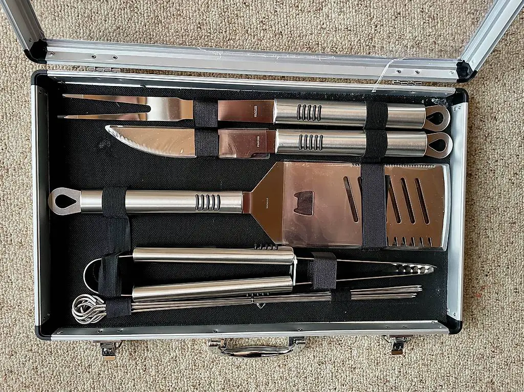 Grillbesteck-Set von Campingaz in Koffer, neu