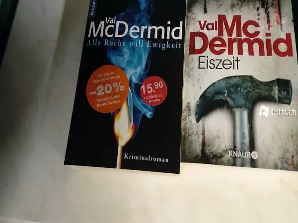 Ein Set mit 5 Thriller Romanbücher von Val McDermid