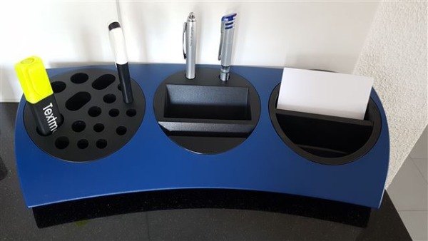 Bürotisch-Organisator für Schreibwaren, Notizen usw.