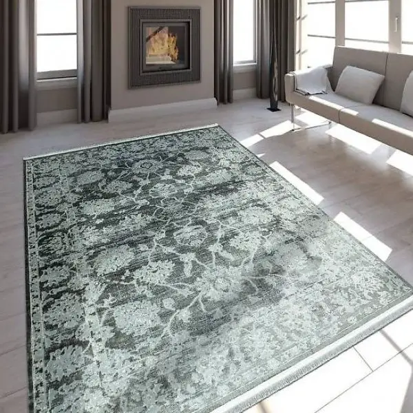  edler Teppich NEU Satin Optik