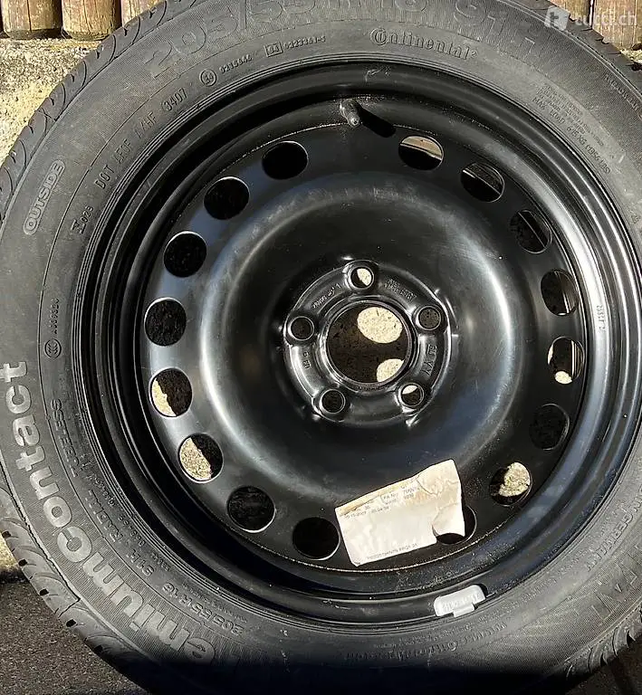 pneumatico continental 205/55 r16 91h nuovo con cerchione