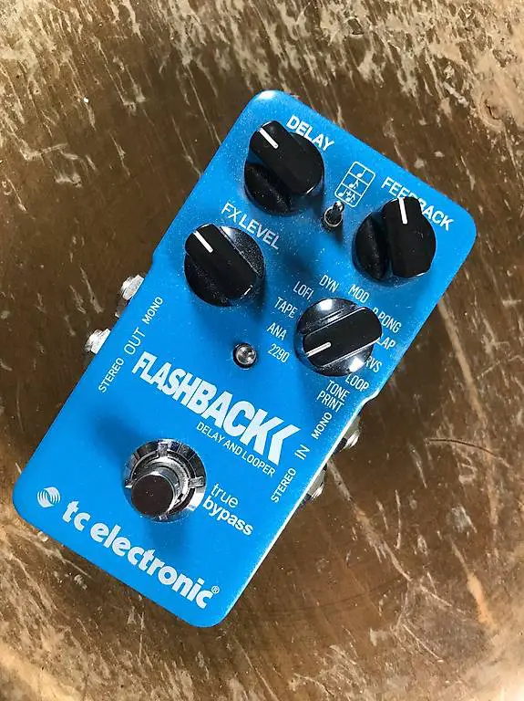 Guitar Pedal TC Flashback Delay