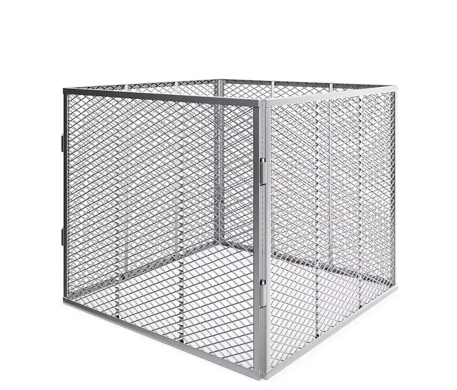 Komposter Metall 450L 80 x 80 x 70 cm