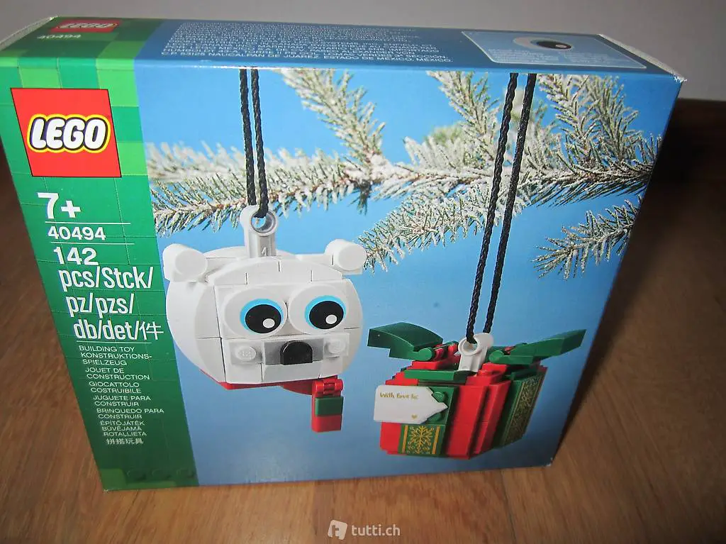 Lego 40494 Eisbär mit Geschenk, Neu ungeöffnet