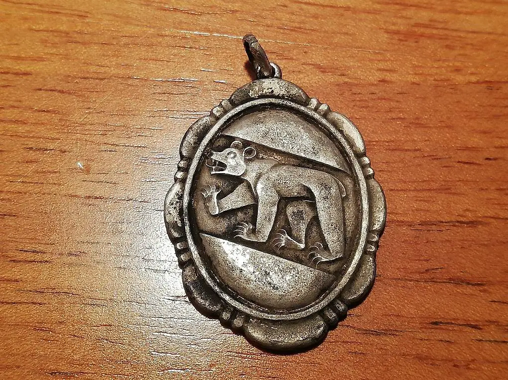 Silbermedaillon 750 Jahre Stadt Bern 1191 - 1941