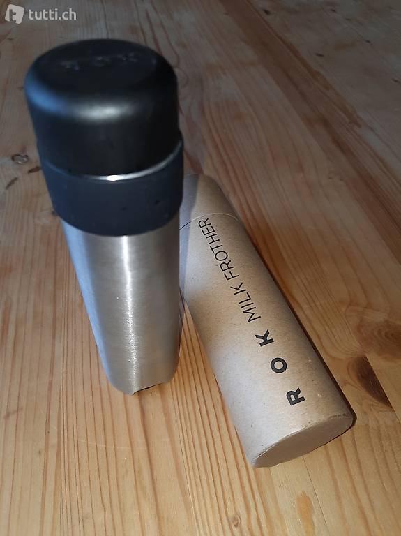 Milchschäumer aus Edelstahl ROK Milk frother