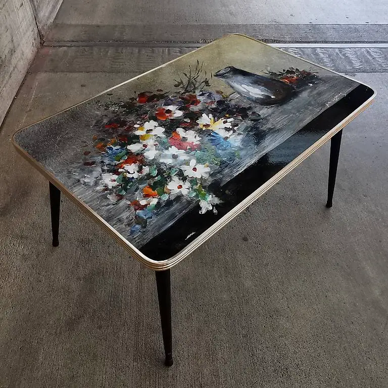 Salontisch + Couchtisch + Mid Century + Italien