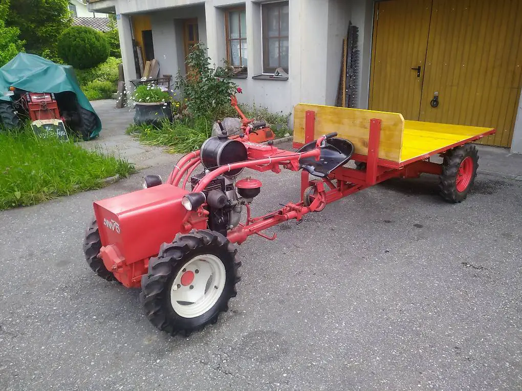 Aebi AM 75 mit MAG 1040 Einachser