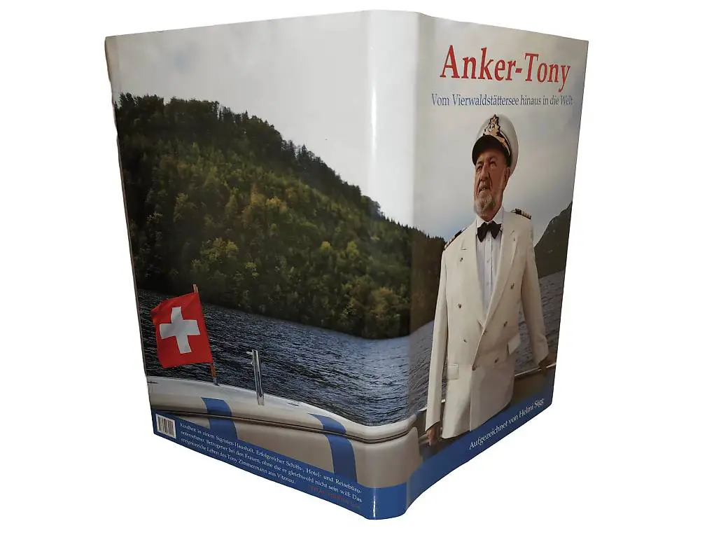 Anker-Tony von Vitznau Vierwaldstättersee hinaus Welt Buch