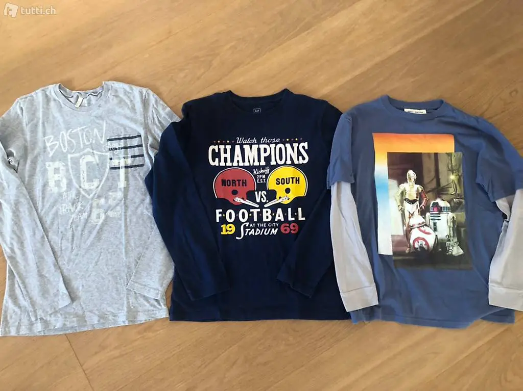 Langarm Shirt, Gr: 150-160-170