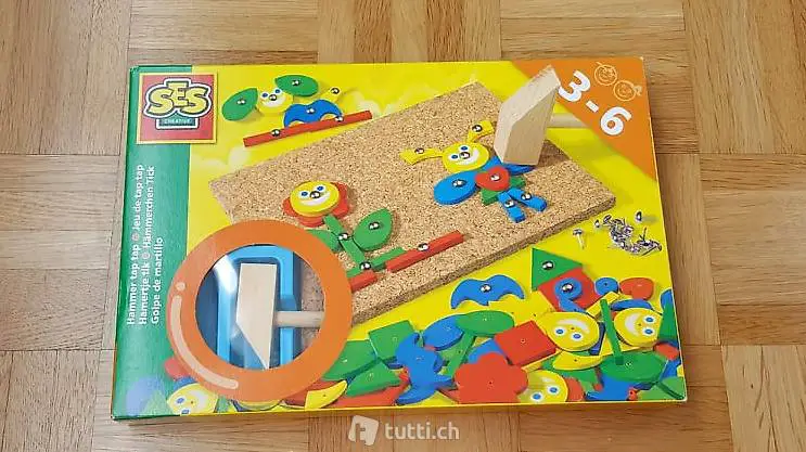 NEU SES Creative Hämmerchen Tick 3-6 Jahre