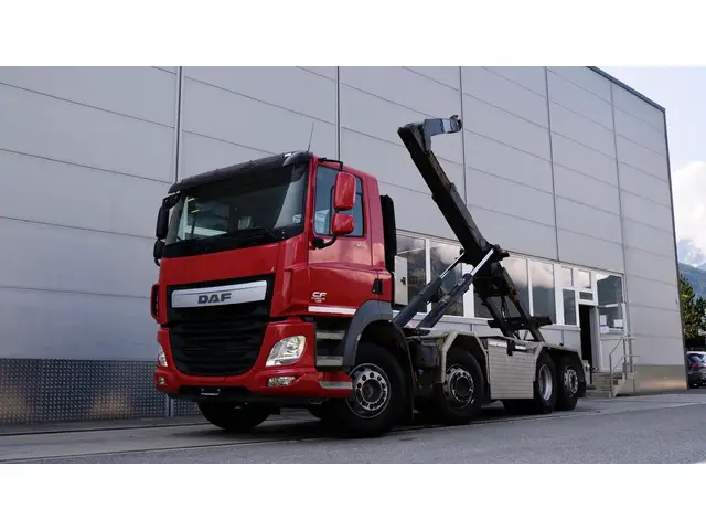 DAF, DAF CF 460 8x2, Abrollkipper (Haken)