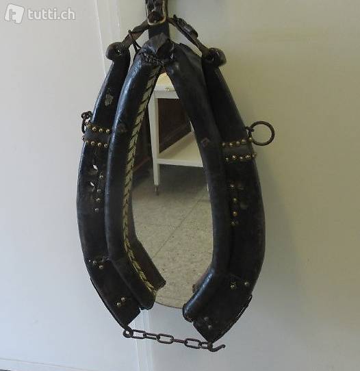  Altes Spiegel Pferde Kummet