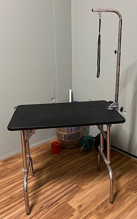 Trimmtisch klapp- und höhenverstellbar