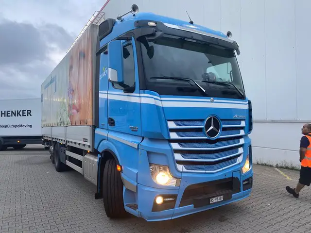 MERCEDES-BENZ, Actros, Brücke-Verdeck