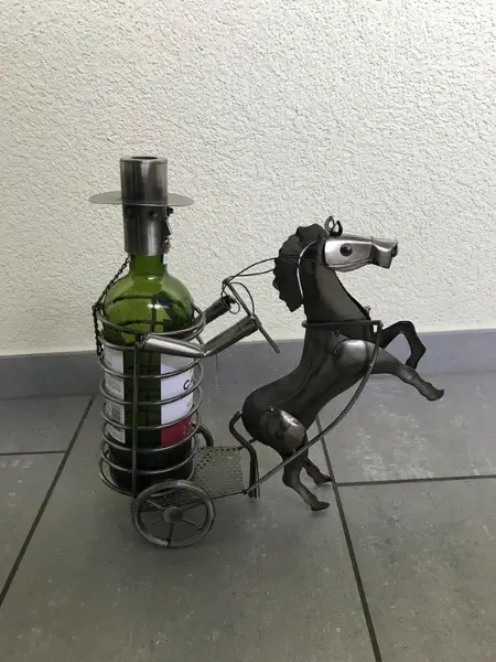 Flaschenhalter Pferd