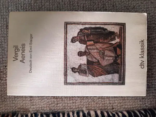 2 Bücher; Latein; Horaz und Vergil in deutscher Uebersetzung