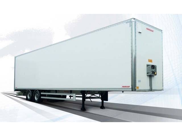 FRUEHAUF, Kofferauflieger, Plywoodkoffer