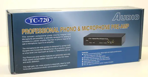 Audio PHONO & Microphone Pre AMP TC-720