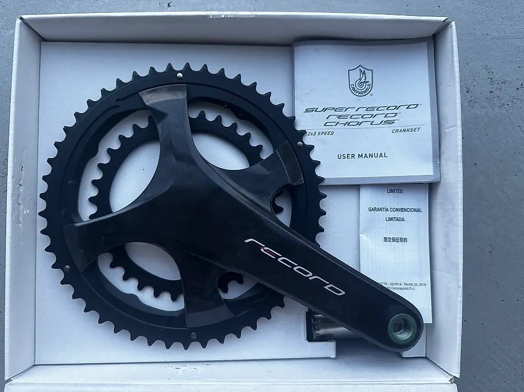 Campagnolo Record 12x2-Speed 50x34 170mm Kurbelgarnitur