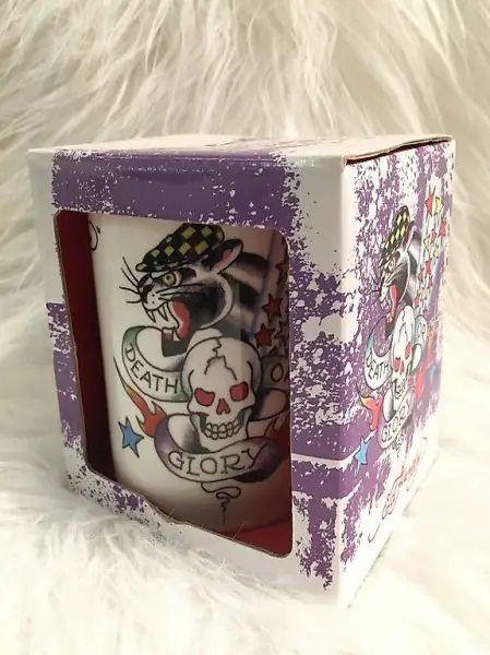 Kult Label Ed Hardy Tasse Death or Glory