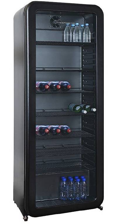 Kibernetik GK208 Getränkekühlschrank schwarz Neu - 110336