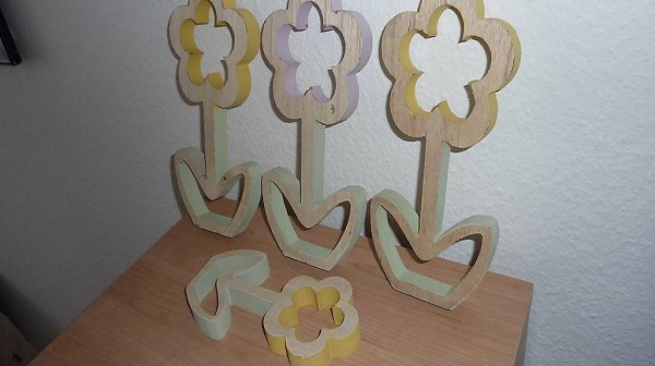 holz blumen